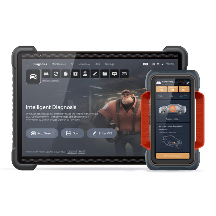 THINKCAR Platinum 394 diagnostic tablet and VCI