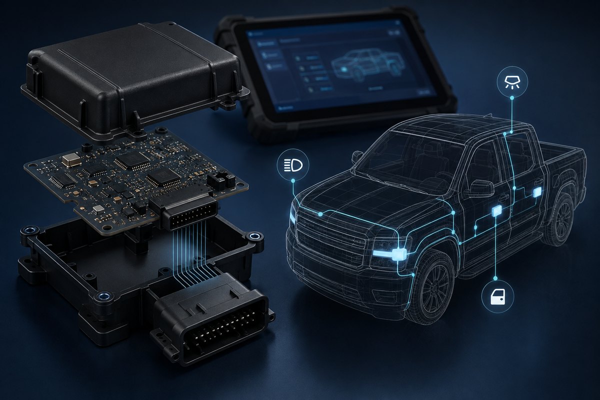 BCM Ford de reemplazo: diagnóstico y configuración correcta