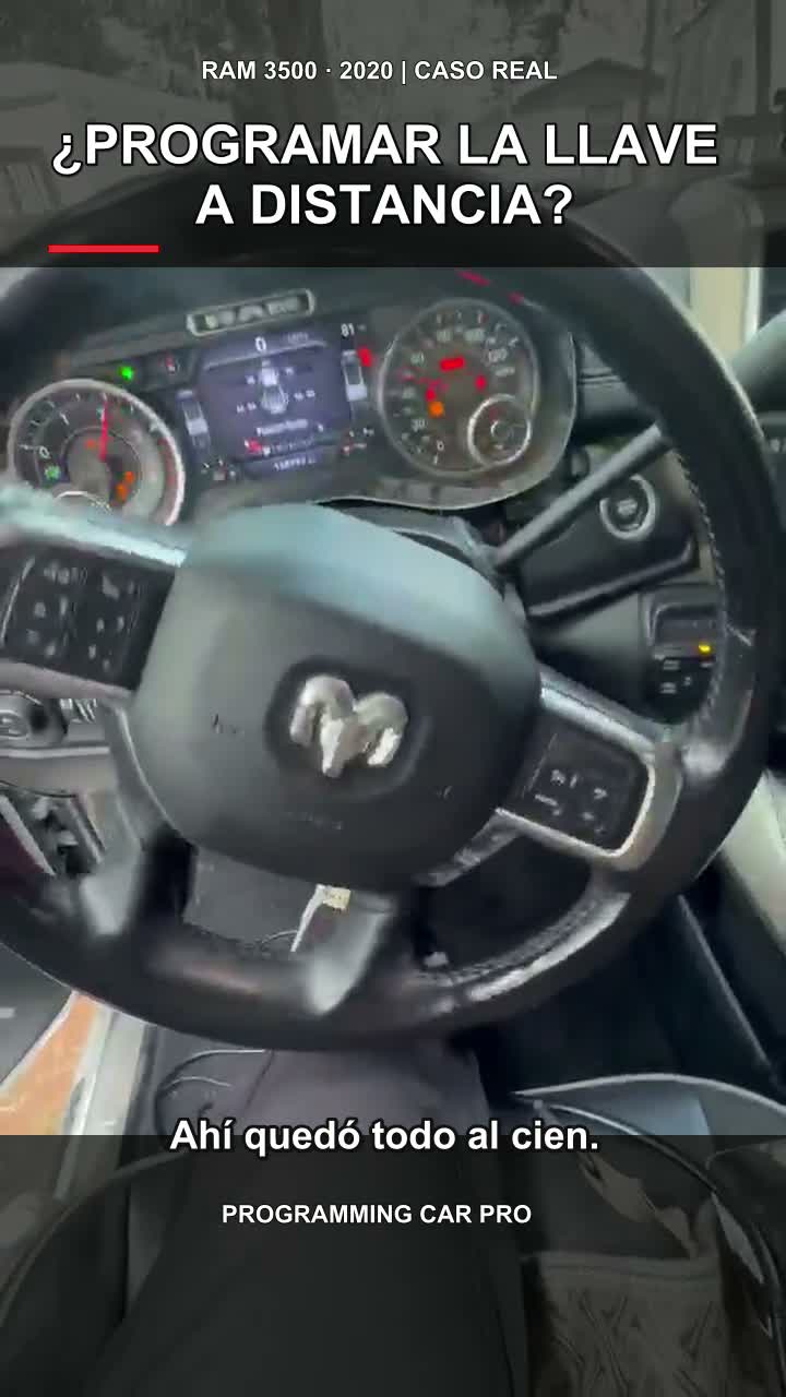 RAM 3500 2020: Smart Key con soporte remoto