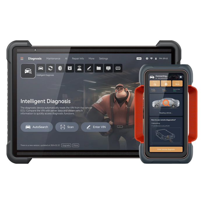 THINKCAR Platinum 399 diagnostic tablet and VCI