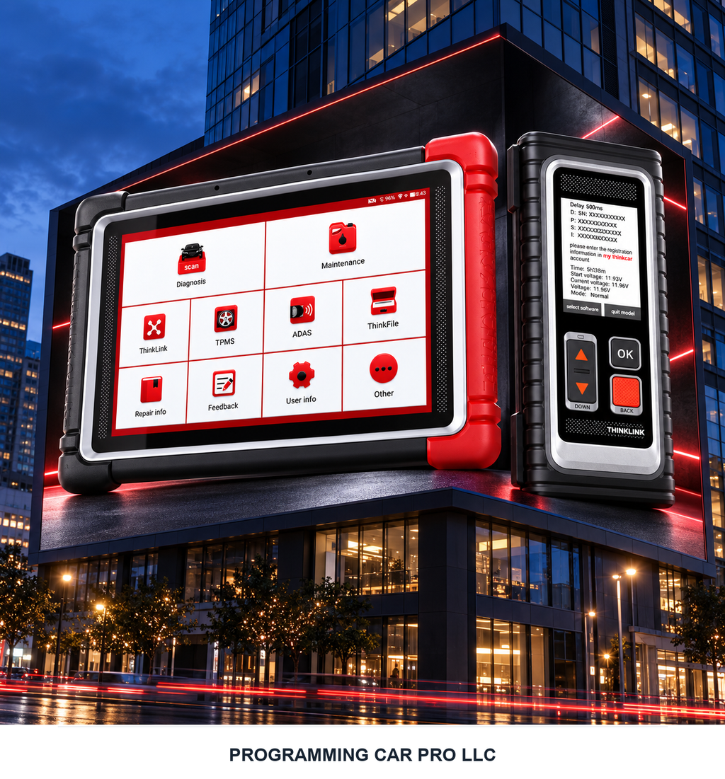 Programming Car Pro LLC | THINKCAR 195 | AI-assisted billboard