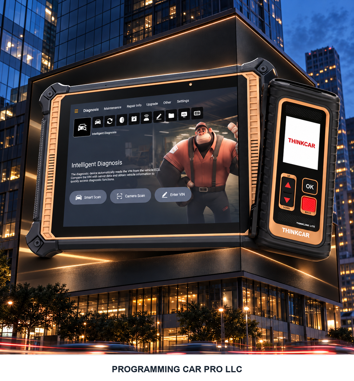 Programming Car Pro LLC | THINKCAR 391 | AI-assisted billboard