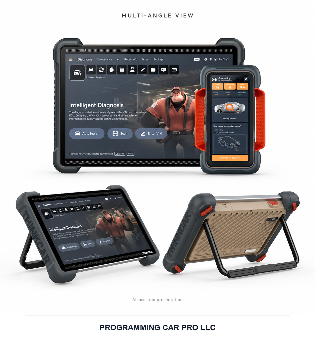Programming Car Pro LLC | THINKCAR 394 | AI-assisted 360-view