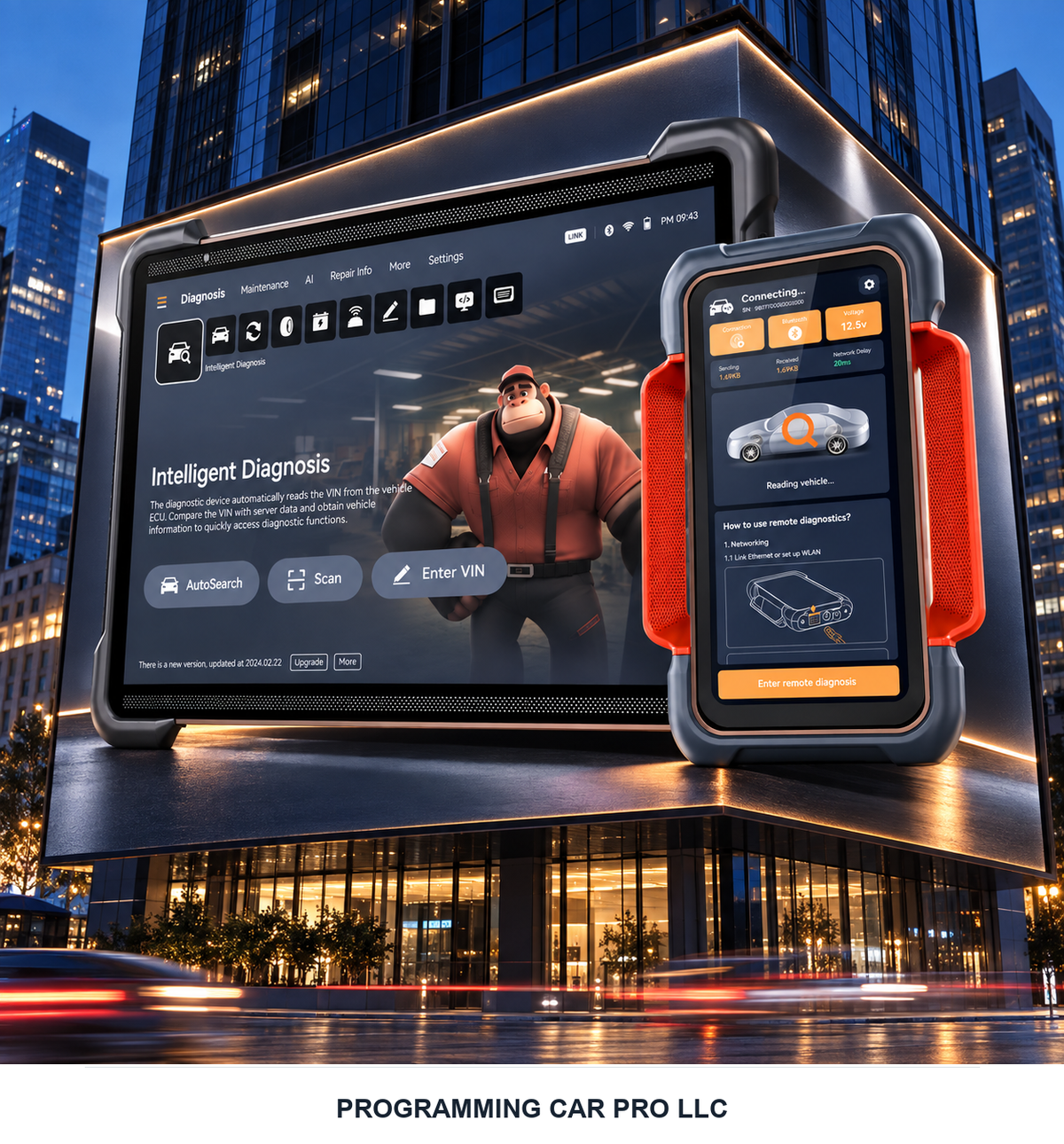 Programming Car Pro LLC | THINKCAR 399 | AI-assisted billboard